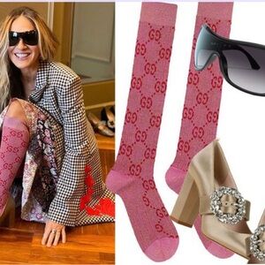 Brand new authentic Gucci knee socks